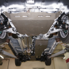 Защита картера двигателя и кпп Honda (Хонда) CR-V; V-2,0/2,4 (2012-)  (Алюминий 4 мм)