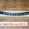 Накладка на капот для Toyota Hilux 2016