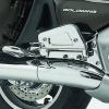 Оригинальные накладки на пассажирские подножки для мотоцикла Honda GL1800 Gold Wing '01-'16/F6B Bagger '13-'16 08F86MCA800G (08F86-MCA-800G)