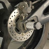 Пеги Crazy Iron в ось заднего колеса мотоцикла Honda CBR600RR/RA '03-'12