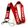 Шнурок для ключей Honda красно-белый