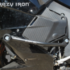 Защитные дуги + слайдеры Crazy Iron для мотоцикла Honda CBR600RA '13-'16 (2 точки опоры)