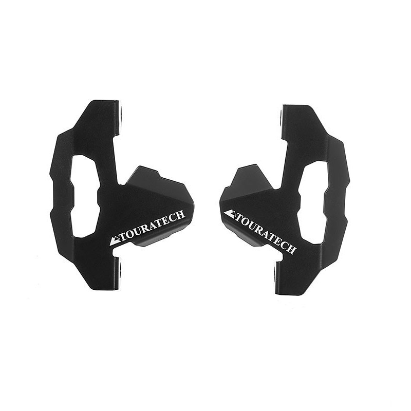 Защита передних суппортов Touratech для Honda CRF1000L Africa Twin, (черная) Защита передних суппортов Touratech для Honda CRF1000L Africa Twin, (черная)