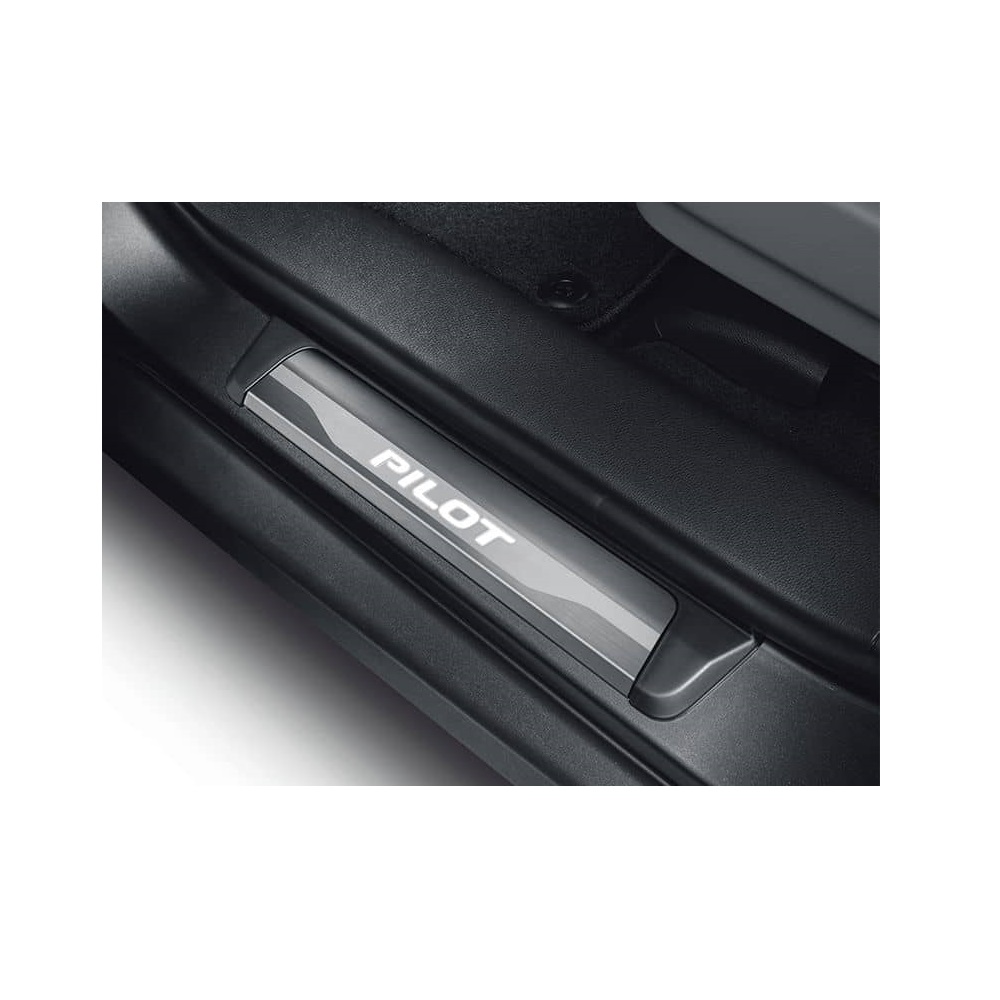 Накладки на пороги с белой подсветкой для Honda Pilot 3 2019-2021 Накладки на пороги с белой подсветкой для Honda Pilot 3 2019-2021