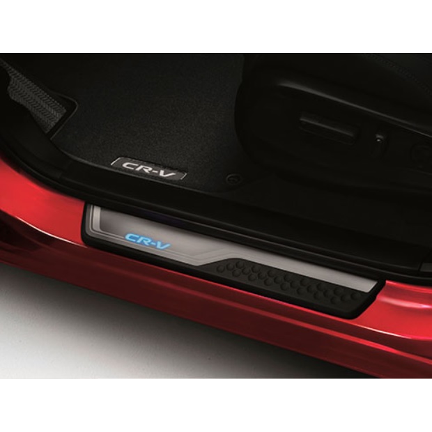 Накладки на порог с подсветкой для Honda CR-V 2017-2019 08E12-TLA-610A (08E12TLA610A) Накладки на порог с подсветкой для Honda CR-V 2017-2019 08E12-TLA-610A (08E12TLA610A)