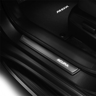 Оригинальные накладки порогов с подсветкой Acura MDX III 2013-2016  08E12-TZ5-210 Оригинальные накладки порогов с подсветкой Acura MDX III 2013-2016  08E12-TZ5-210