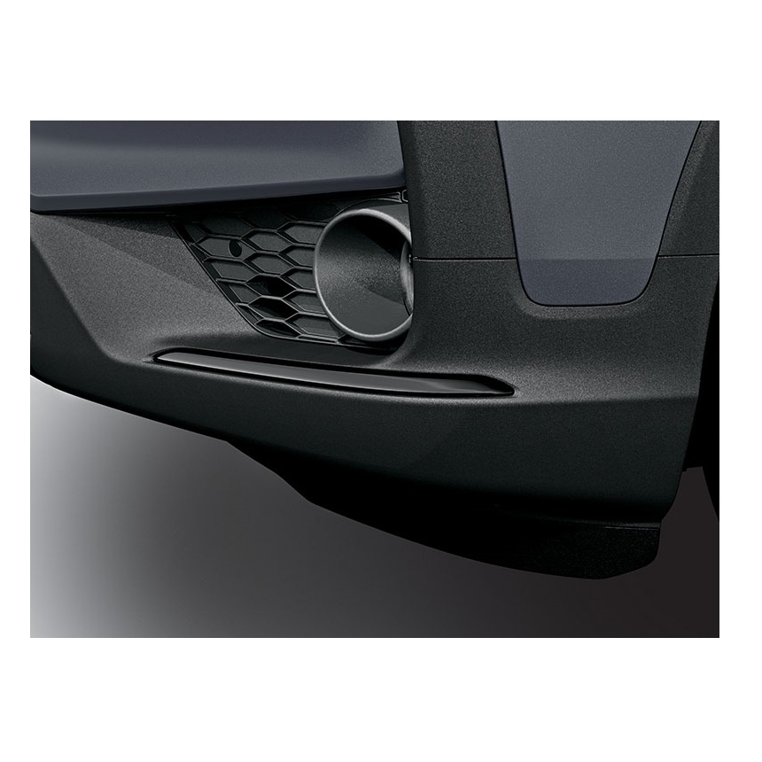 Накладки на передний и задний бампер (черные глянцевые) для Honda Pilot 3 2019-2021 Накладки на передний и задний бампер (черные глянцевые) для Honda Pilot 3 2019-2021