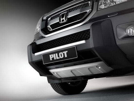 Накладка защитная переднего бампера Honda Pilot 08P01SZA600C Накладка защитная переднего бампера Honda Pilot 08P01SZA600C