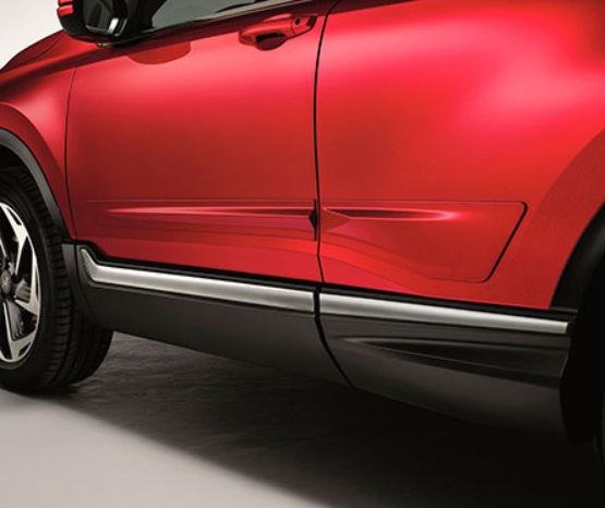 Боковые молдинги дверей Honda CR-V 2017-2019  Боковые молдинги дверей Honda CR-V 2017-2019