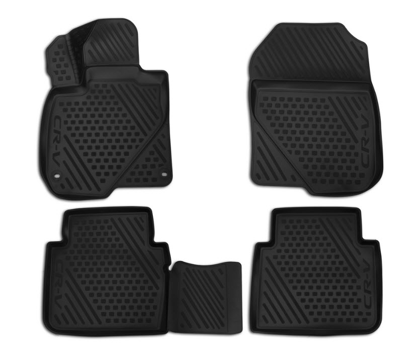 Ковры напольные полиуретановые для Honda CR-V 2017-2019 08P17-TLA-600NL (08P17TLA600NL)