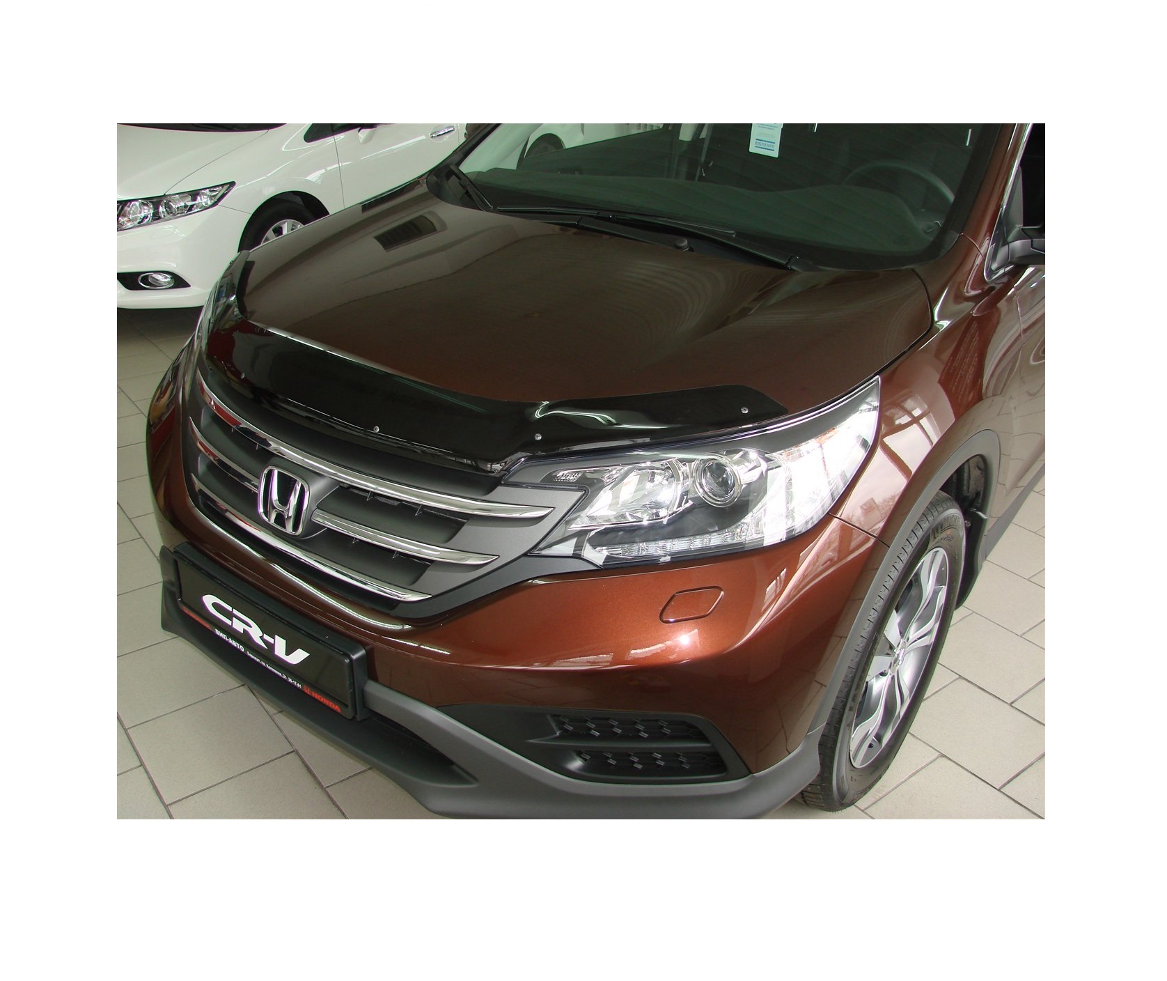 Дефлектор капота SIM для Honda CR-V (2012-) Дефлектор капота SIM для Honda CR-V (2012-)
