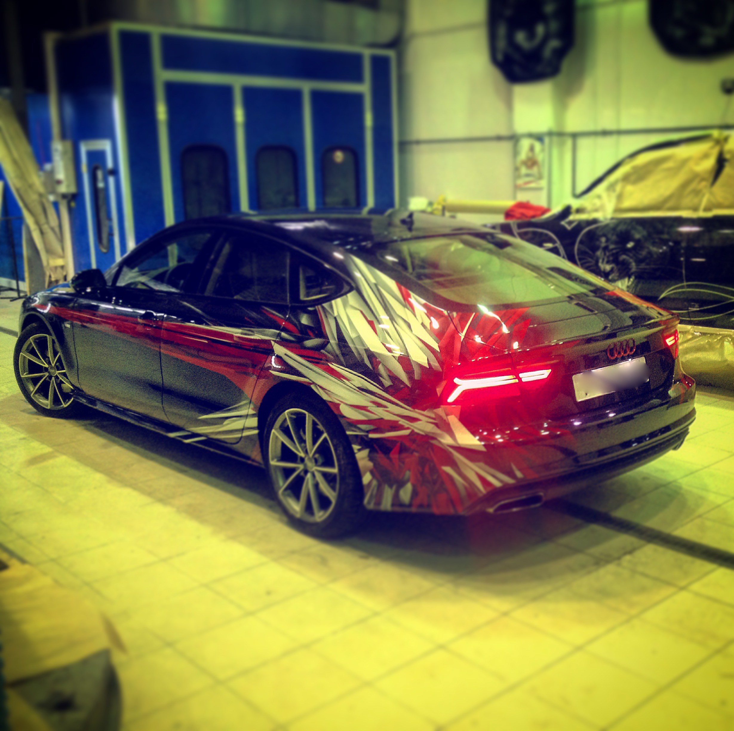 Графика Audi А7  Графика Audi А7