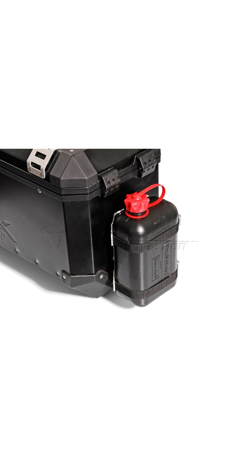 Канистра с креплением SW-Motech Universal-Mount для установки на кофр Канистра с креплением SW-Motech Universal-Mount для установки на кофр