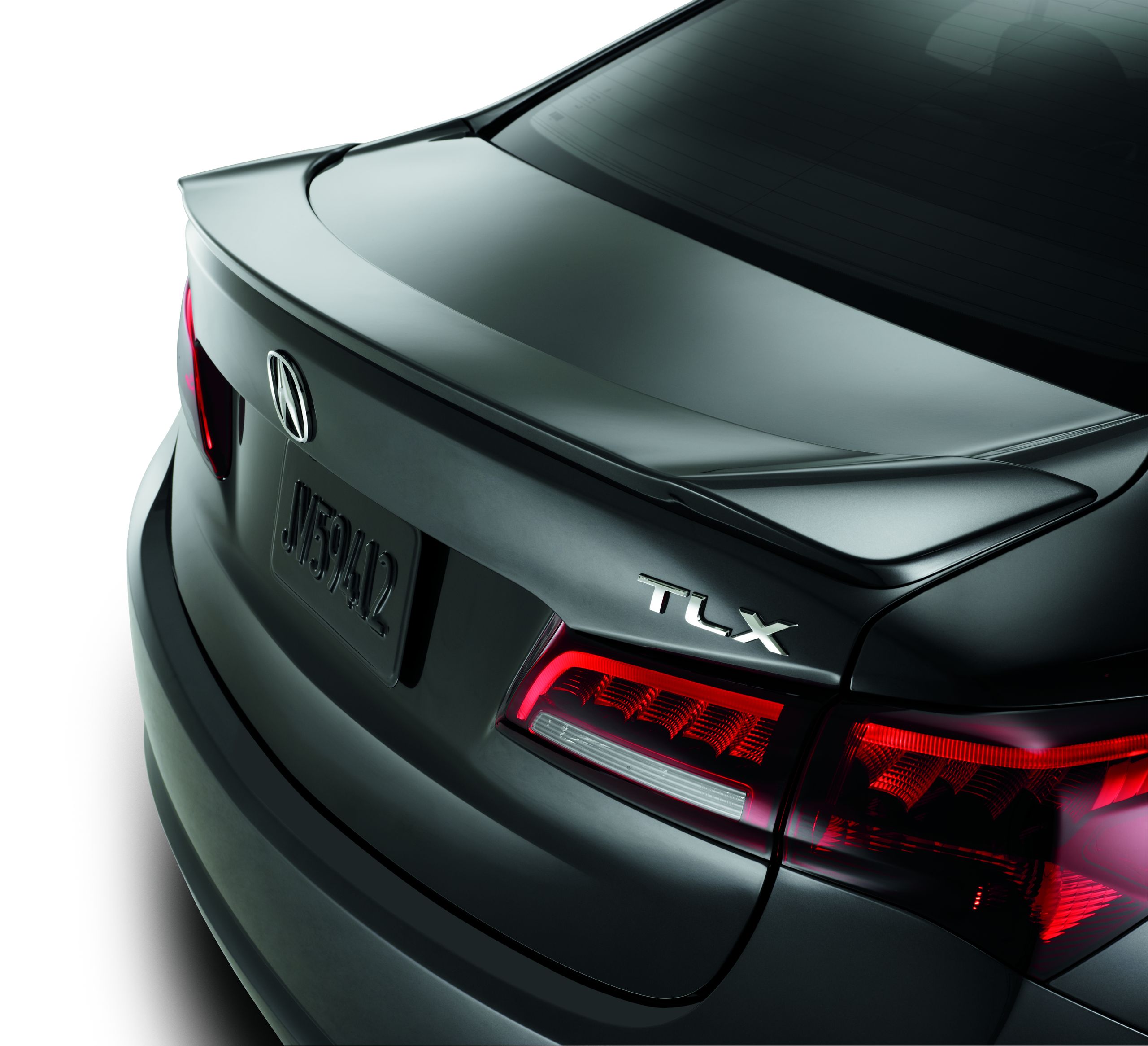 Спойлер крышки багажника, *NH731P* (CRYSTAL BLACK PEARL) черный перламутр Acura TLX