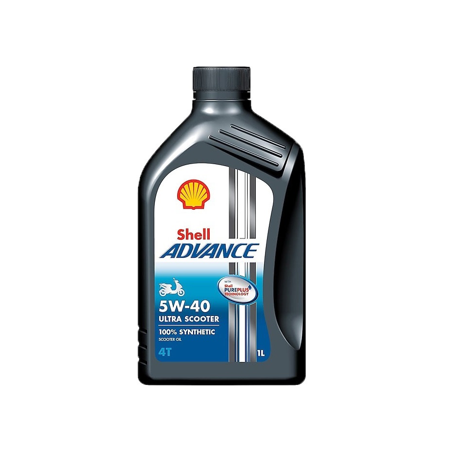 Моторное масло Shell Advance 4T Ultra Scooter 5W40