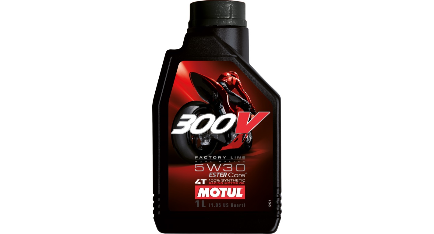 Масло моторное (синтетическое) MOTUL 300V 4T Factory Line Road Racing