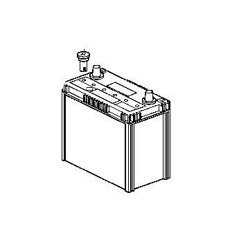 Аккумулятор Honda 55A/Ч арт. 31500S3NG51 Аккумулятор Honda 55A/Ч арт. 31500S3NG51