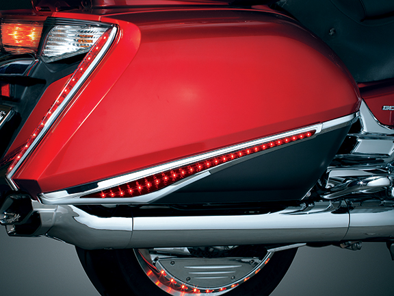Накладки на боковые кофры LED (Пара) для Honda GL1800 Gold Wing  3232 Накладки на боковые кофры LED (Пара) для Honda GL1800 Gold Wing  3232