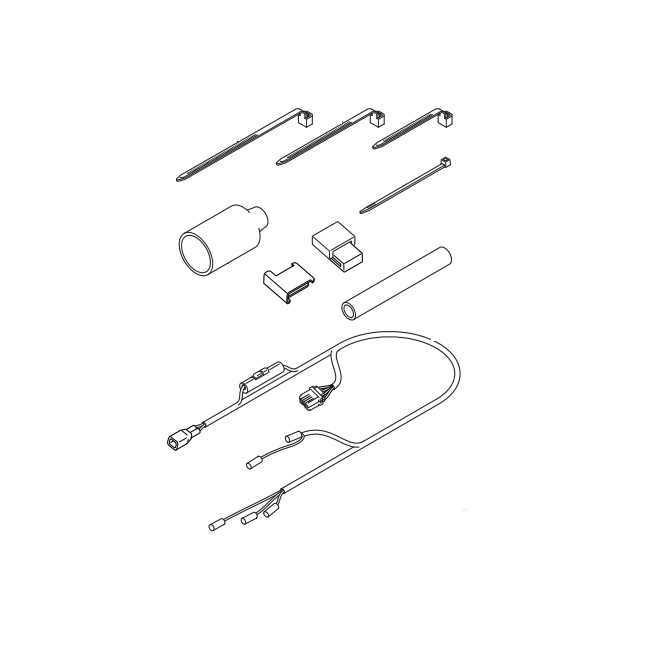 Комплект для установки рукояток с подогревом на Honda CTX700 Комплект для установки рукояток с подогревом на Honda CTX700