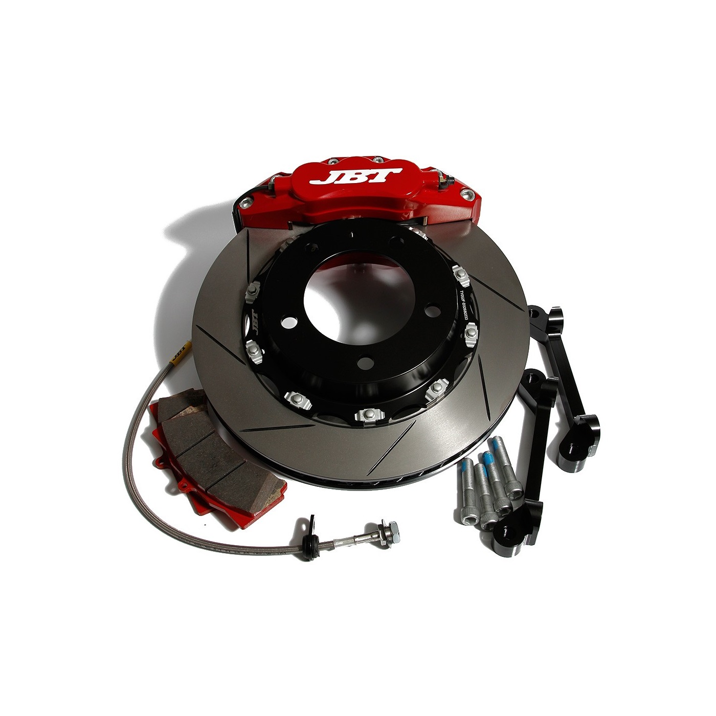 Тормозная система на переднюю ось JBT для Honda Civic VIII Type-R / 4D / 5D 6 поршней Тормозная система на переднюю ось JBT для Honda Civic VIII Type-R / 4D / 5D 6 поршней