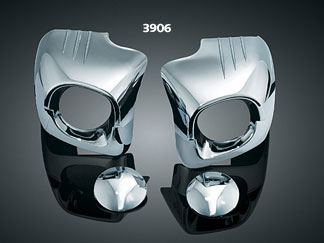 Накладки на противотуманки (пара) для Honda GL1800 Gold Wing 3906 Накладки на противотуманки (пара) для Honda GL1800 Gold Wing 3906