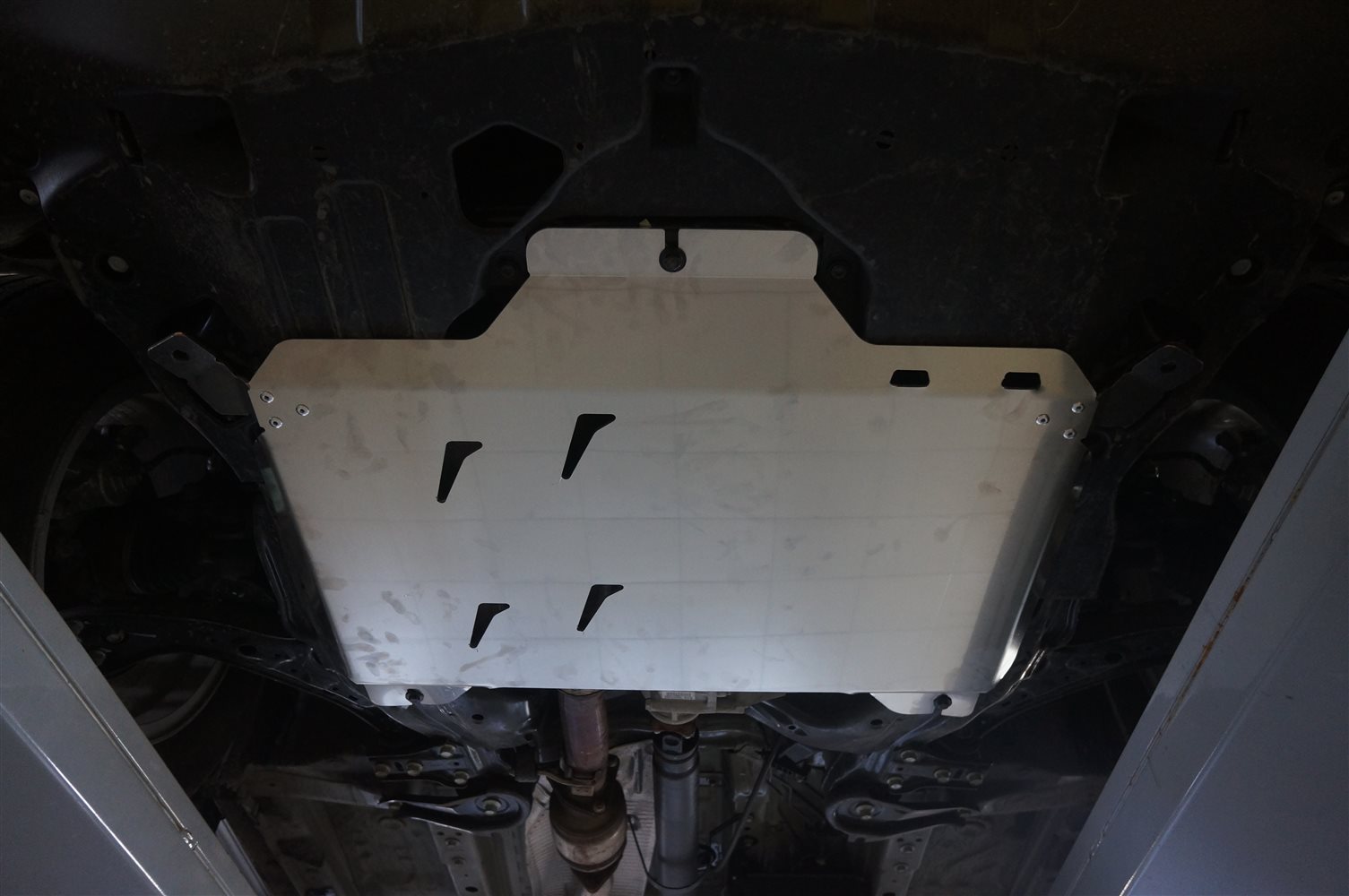 Защита картера двигателя и кпп ACURA RDX V-3,5 (2014-) (Алюминий 4 мм)