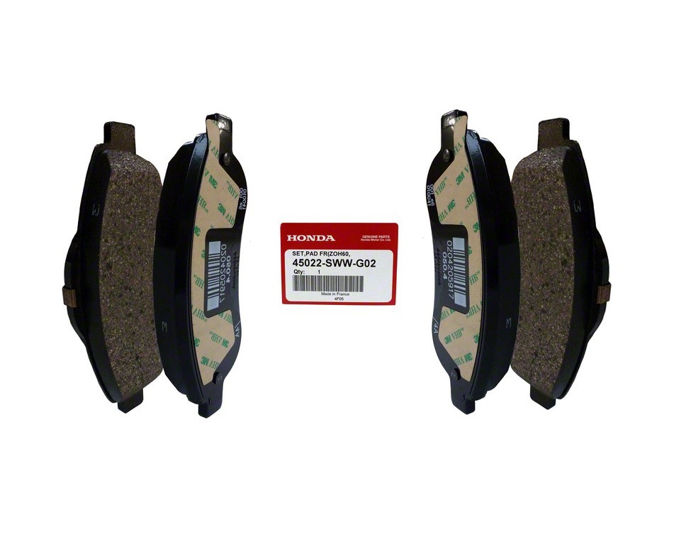 Оригинальные передние тормозные колодки CR-V 4 (2.4л.) 45022T0AA00 (45022-T0A-A00) Оригинальные передние тормозные колодки CR-V 4 (2.4л.) 45022T0AA00 (45022-T0A-A00)