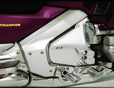 Хромированные накладки на раму (пара) для Honda GL1800 Gold Wing 52-714 Хромированные накладки на раму (пара) для Honda GL1800 Gold Wing 52-714