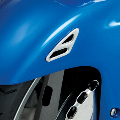 Хромированные Накладки на переднее крыло (пара) для Honda GL1800 Gold Wing 52-801 Хромированные Накладки на переднее крыло (пара) для Honda GL1800 Gold Wing 52-801