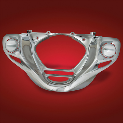 Хромированная накладка на нижний обтекатель для Honda GL1800 Gold Wing 52-818 Хромированная накладка на нижний обтекатель для Honda GL1800 Gold Wing 52-818