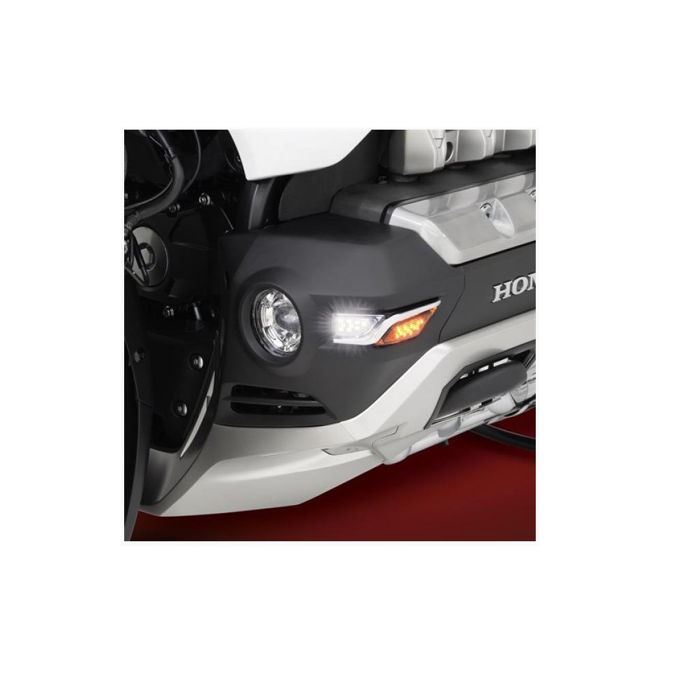 Ходовые огни с указателями поворота в обтекатель ПТФ для Honda GL1800 Gold Wing 2018- Ходовые огни с указателями поворота в обтекатель ПТФ для Honda GL1800 Gold Wing 2018-