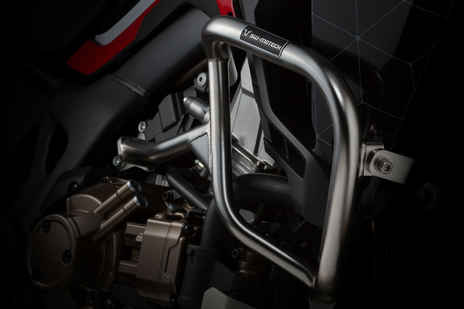 Дуги безопасности SW-MOTECH нержавеющая сталь для Honda CRF1000L Afrika Twin Дуги безопасности SW-MOTECH нержавеющая сталь для Honda CRF1000L Afrika Twin