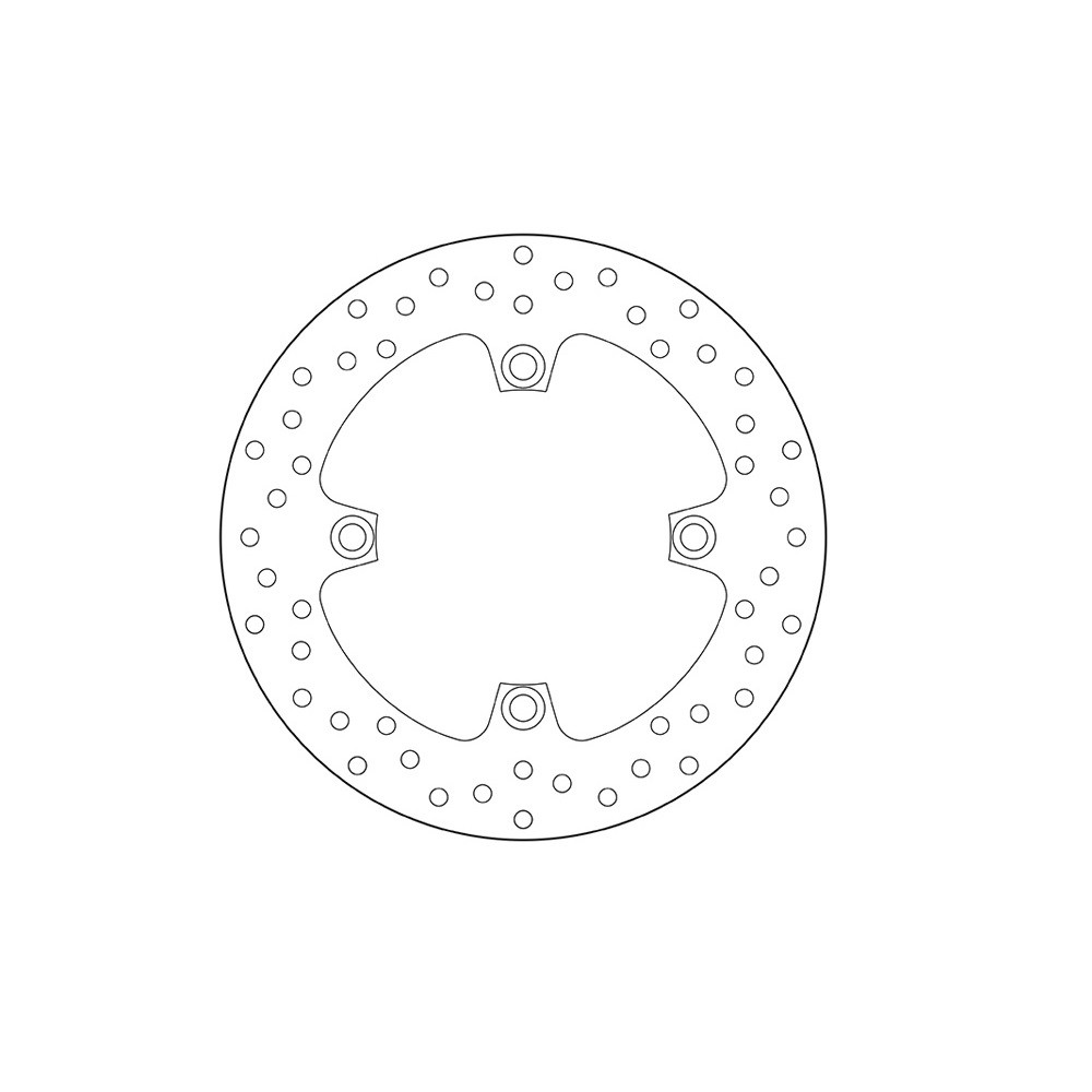 Задний тормозной диск Brembo для мотоцикла Honda Задний тормозной диск Brembo для мотоцикла Honda