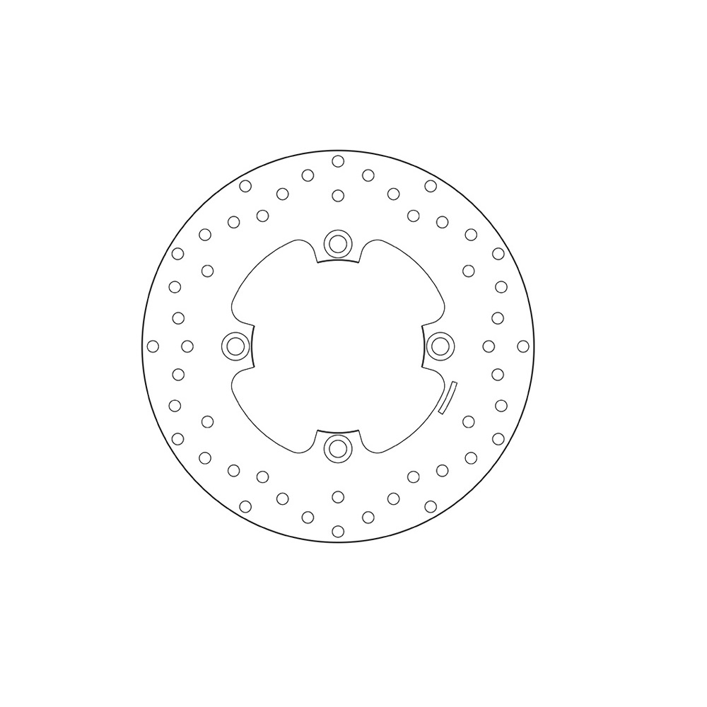 Задний тормозной диск Brembo для мотоцикла Honda Задний тормозной диск Brembo для мотоцикла Honda