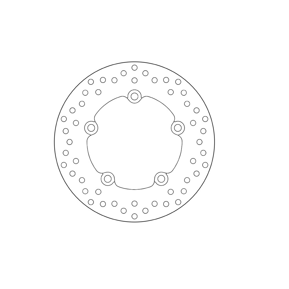 Задний тормозной диск Brembo для мотоцикла Honda Задний тормозной диск Brembo для мотоцикла Honda