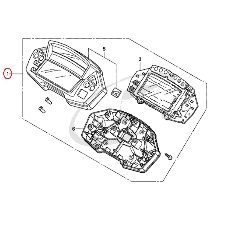Приборная панель для для Honda VFR1200X Crosstourer 2012-2013 Приборная панель для для Honda VFR1200X Crosstourer 2012-2013