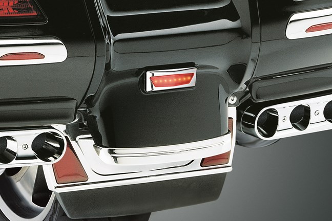 Накладка на заднее крыло LED (1шт) для Honda GL1800 Gold Wing 7456 Накладка на заднее крыло LED (1шт) для Honda GL1800 Gold Wing 7456