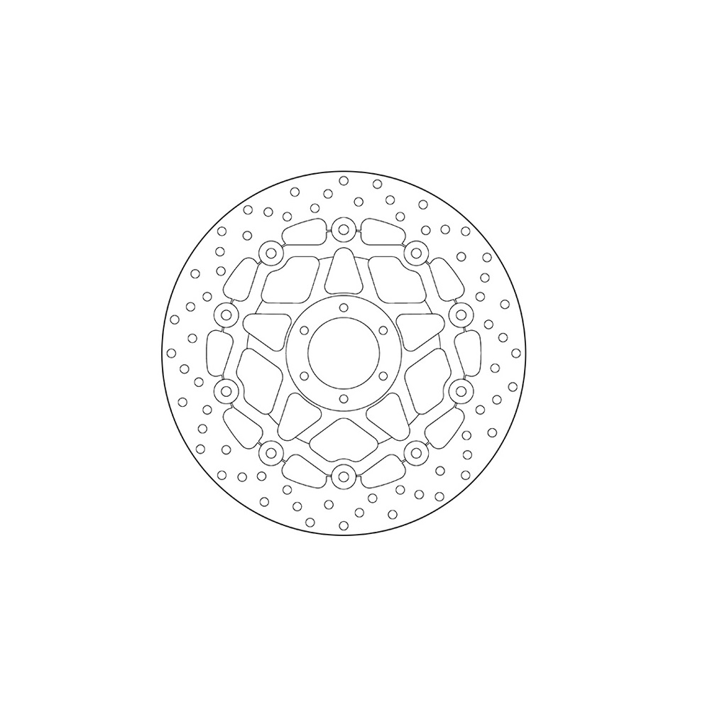 Передний тормозной диск Brembo для мотоцикла Honda Передний тормозной диск Brembo для мотоцикла Honda