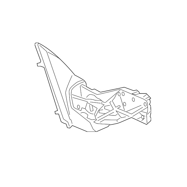 Кронштейн крепления зеркала для Honda Pilot 2012-2015 Кронштейн крепления зеркала для Honda Pilot 2012-2015