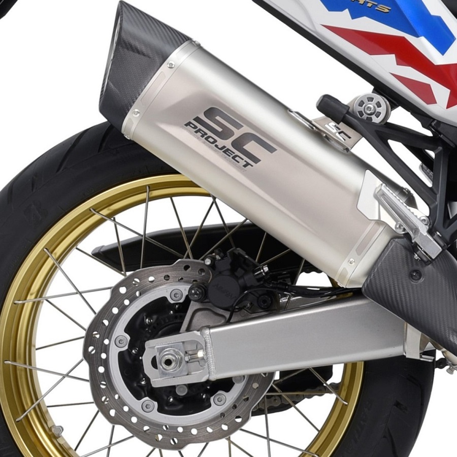 Оригинальный глушитель SC Project для Honda CRF1100L Africa Twin Оригинальный глушитель SC Project для Honda CRF1100L Africa Twin