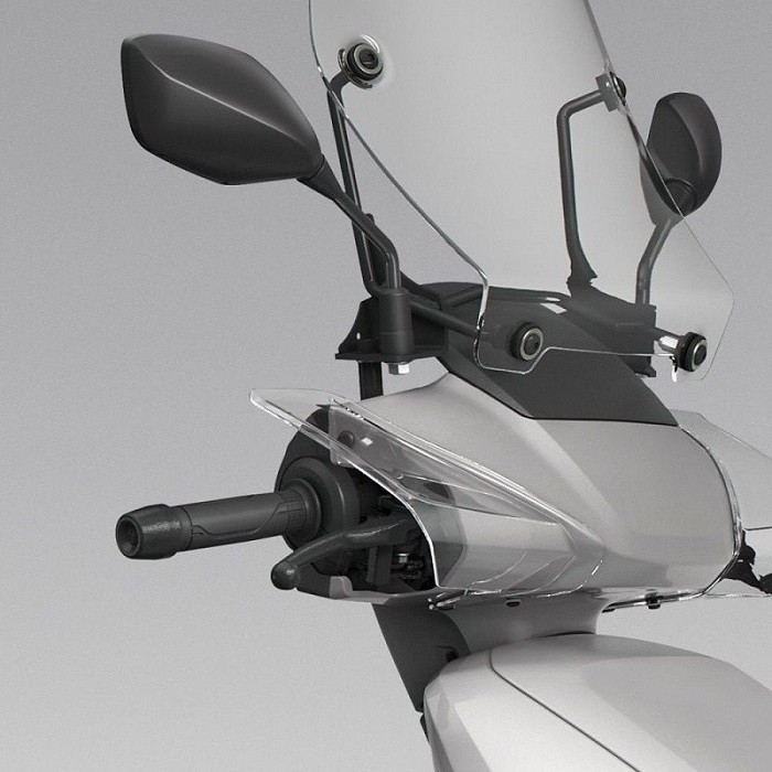 Оригинальные прозрачные дефлекторы рук для Honda CUV:E (2025 - н.в.)