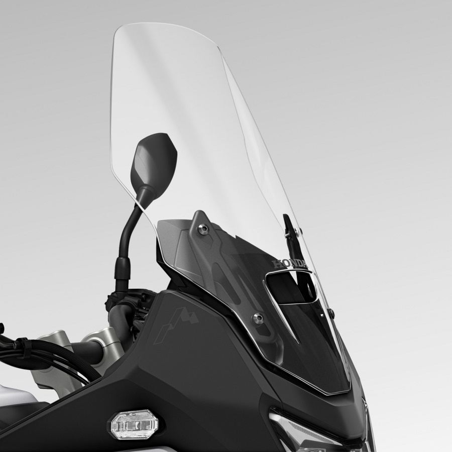 Оригинальное высокое ветровое стекло для Honda XL750 Transalp (2023 - н.в.) Оригинальное высокое ветровое стекло для Honda XL750 Transalp (2023 - н.в.)