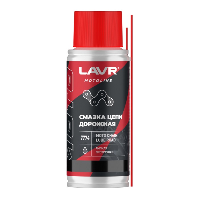 Смазка цепи LAVR 140мл для дорожных мотоциклов Honda
