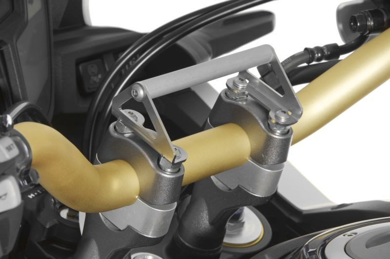 Адаптер Touratech для установки GPS навигатора и телефона на мотоцикл Honda CRF1000L Africa Twin Адаптер Touratech для установки GPS навигатора и телефона на мотоцикл Honda CRF1000L Africa Twin