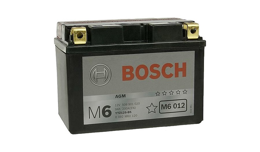 Аккумуляторная батарея Bosch YTZ12S-BS и YTZ14S-BS Аккумуляторная батарея Bosch YTZ12S-BS и YTZ14S-BS