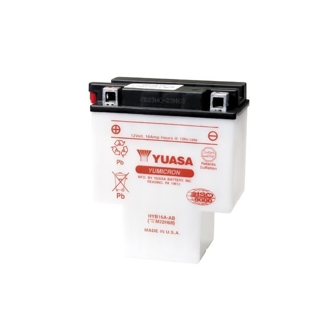 Аккумуляторная батарея Yuasa HYB16A-AB Аккумуляторная батарея Yuasa HYB16A-AB