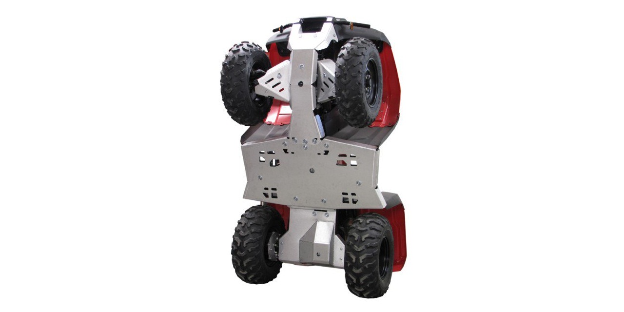 Алюминиевая защита днища и рычагов для квадроцикла Honda TRX420/500FA '16- Алюминиевая защита днища и рычагов для квадроцикла Honda TRX420/500FA '16-