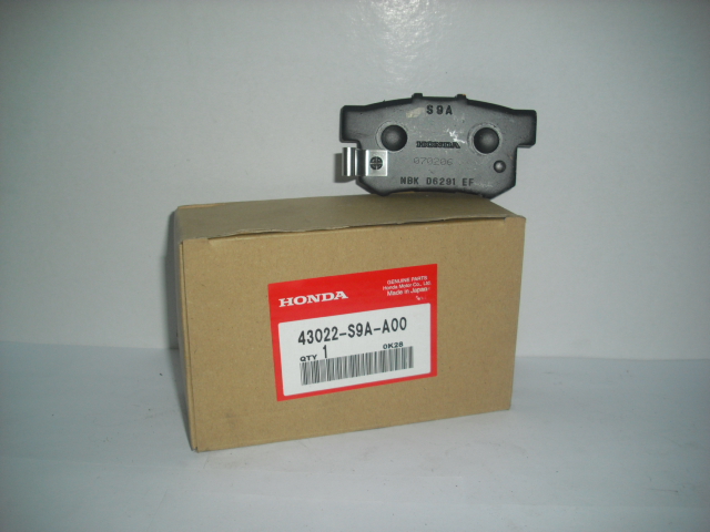 Колодки тормозные задние CR-V 2 43022SX0A52 (43022-SX0-A52) Колодки тормозные задние CR-V 2 43022SX0A52 (43022-SX0-A52)