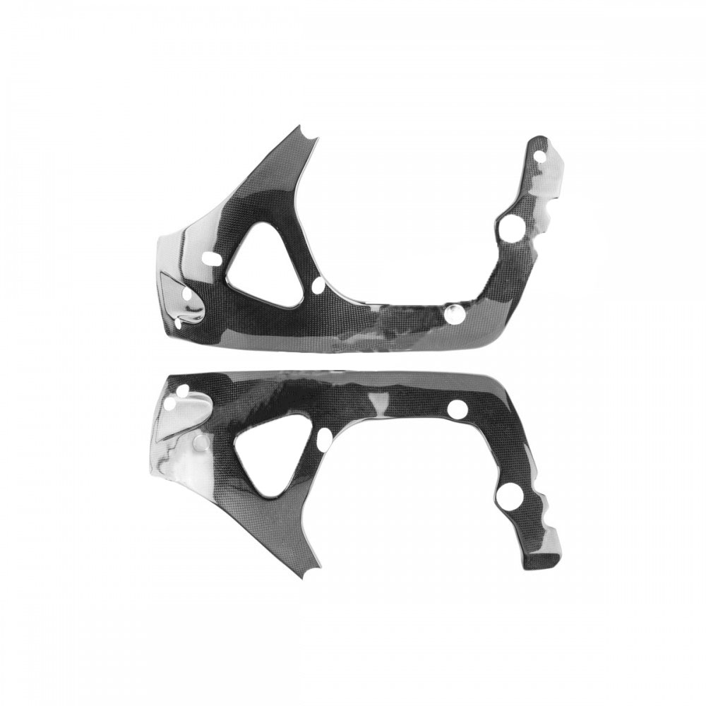 Декоративные накладки на раму Carboniomania (Карбон) для Honda CBR600RR 2009-2016 Декоративные накладки на раму Carboniomania (Карбон) для Honda CBR600RR 2009-2016