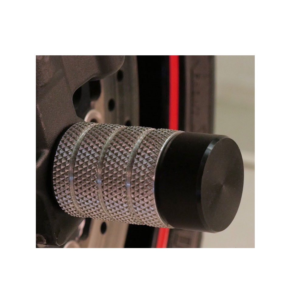 Пеги Crazy Iron в ось переднего колеса мотоцикла Honda CBR929RR, CBR954RR, CBR1000RR до 2005 г.в. Пеги Crazy Iron в ось переднего колеса мотоцикла Honda CBR929RR, CBR954RR, CBR1000RR до 2005 г.в.